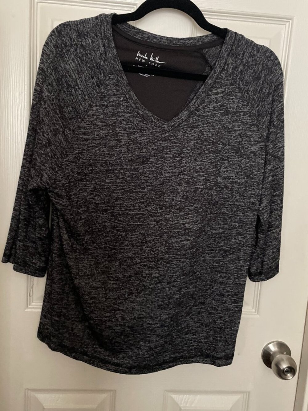 Nicole Miller New York V-Neck Top